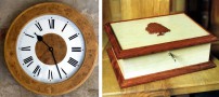Clock and Jewellery Box